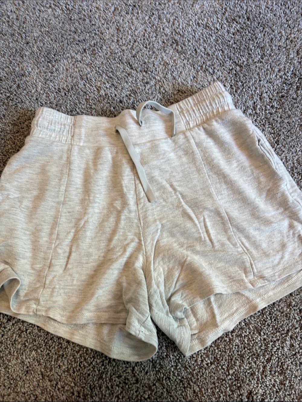 all in motion Light Heather Gray Athletic Lounge Shorts